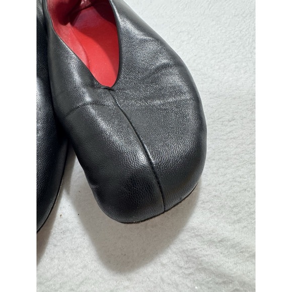 mansur gavriel flats Black Leather 39 9 Women's Designer Luxury Capsule Minimal - Picture 15 of 16